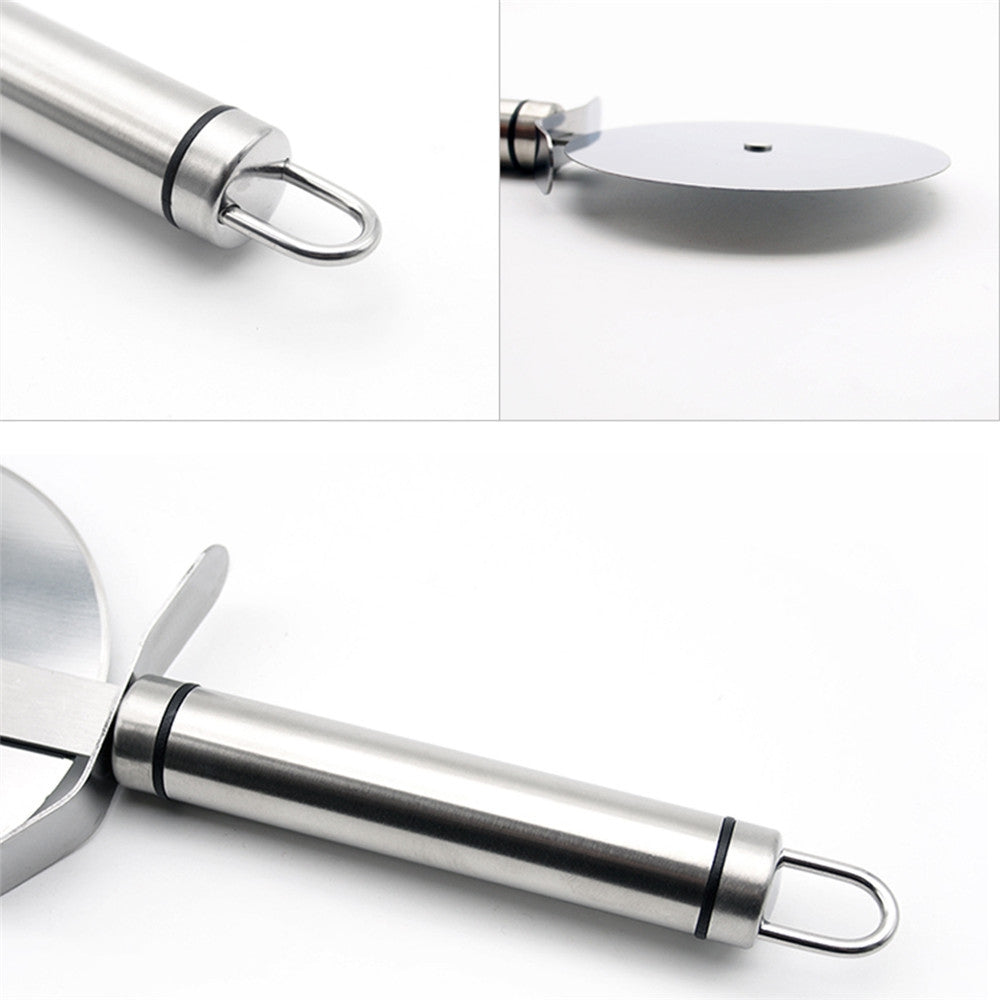 Stainless Steel Pizza Wheel Shaped Knife