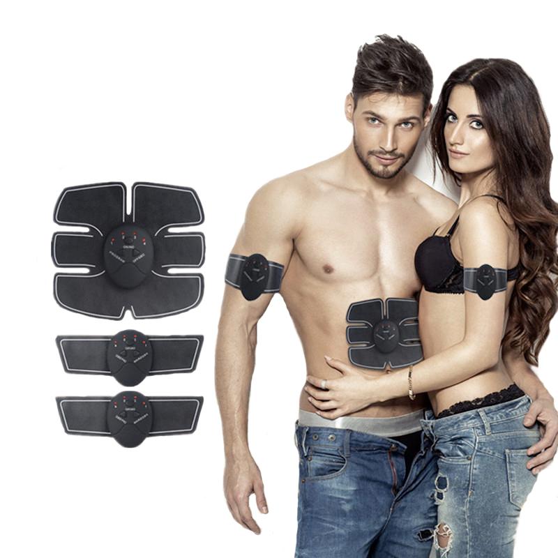 Wireless Muscle Stimulator EMS Stimulation Body Slimming Beauty Machine Abdominal Muscle Exerciser Training Device Massager