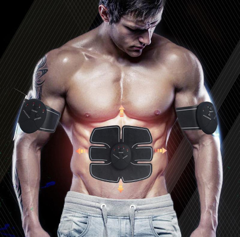 Wireless Muscle Stimulator EMS Stimulation Body Slimming Beauty Machine Abdominal Muscle Exerciser Training Device Massager