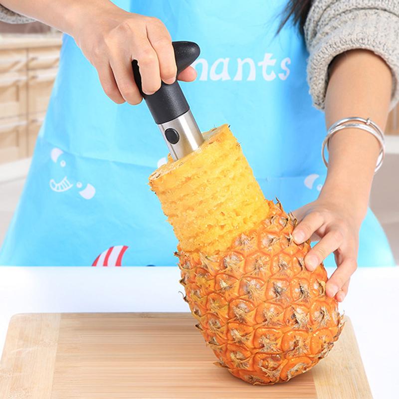 Stainless Steel Pineapple Peeler for Kitchen Accessories Pineapple Slicers Fruit Knife Cutter Kitchen Tools