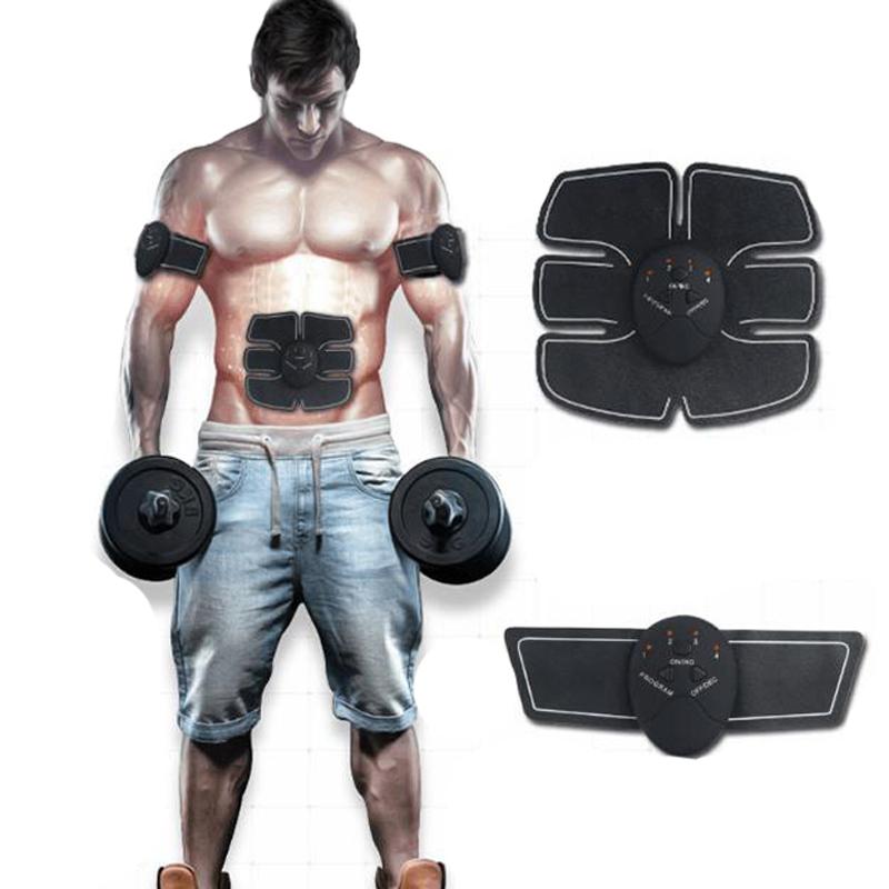 Wireless Muscle Stimulator EMS Stimulation Body Slimming Beauty Machine Abdominal Muscle Exerciser Training Device Massager