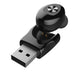 XG12  Mini Bluetooth Wireless Earphone Cordless Headphone USB Magnetic Charging Bluetooth Headset with Mic for iPhone Samsung