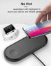 10W Fast 2 in 1 Wireless Charger Charging Pad for Smart Phone and Apple Watch