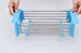 Stainless Steel Adjustable Telescopic Kitchen Over Sink Dish Drying Rack Insert Storage Organizer Fruit Vegetable Tray Drainer