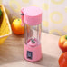 380ML 2/4/6 Blades Handhels Juicer Bottle Portable Mini USB Electric Fruit Citrus Lemon Juicer Blender Squeezer Reamer Machine